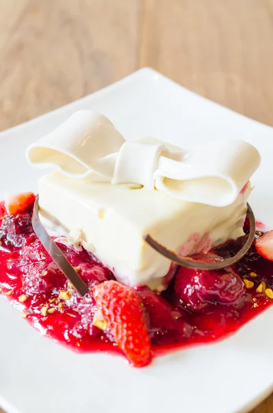 Aardbei dessert — Stockfoto