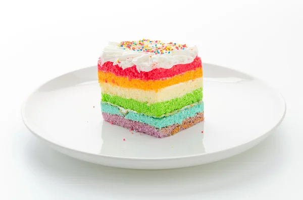 Rainbow cake — Stock Photo, Image