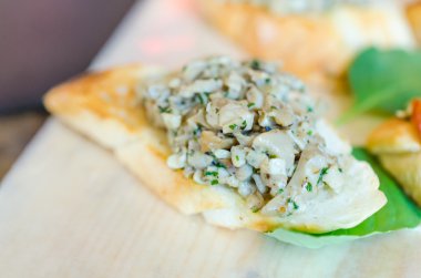 bruschetta.