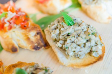 bruschetta.