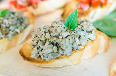bruschetta.