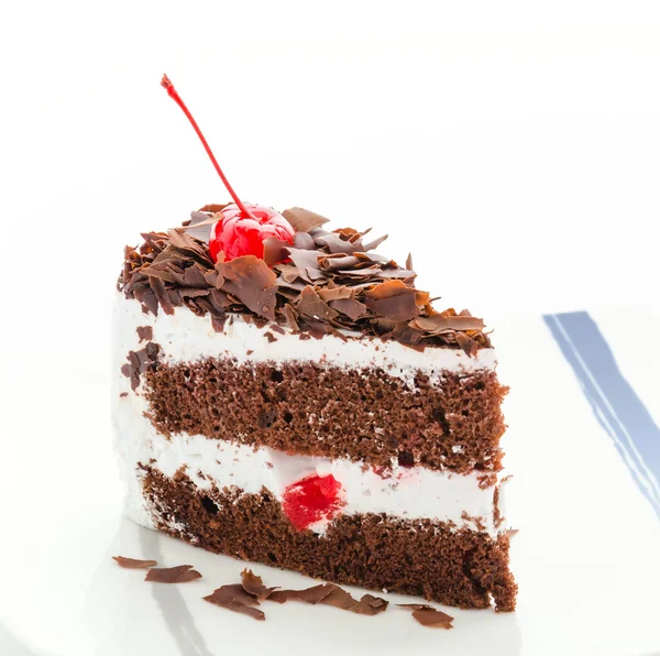 Chocolate de bolo — Fotografia de Stock