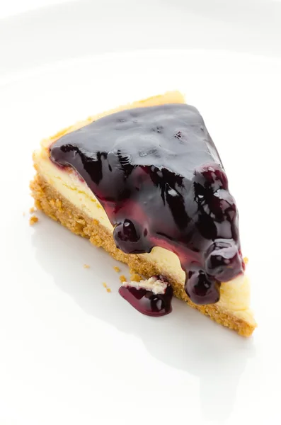 Blueberry cheesecake — Stock Photo, Image