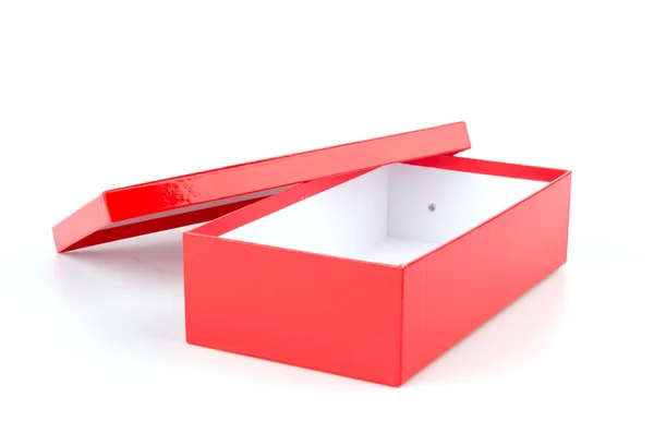 Красный ящик — стоковое фото