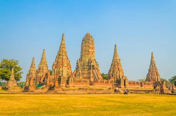 Tempio di Wat Chai Watthanaram — Foto Stock