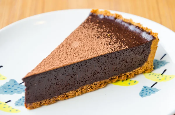 Torta al cioccolato — Foto Stock