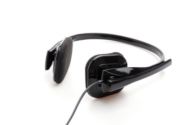 izole kulaklık beyaz arka plan