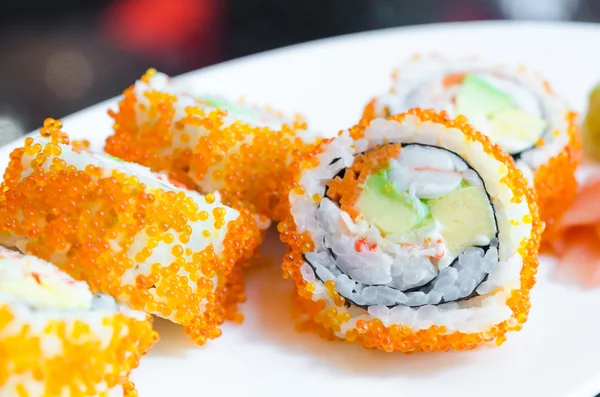 Sushi - asiatische Küche — Stockfoto