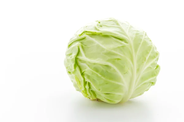 Cabbage isolated on white — Stock Photo, Image