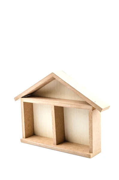 Home model isolated white background — Stock Photo, Image