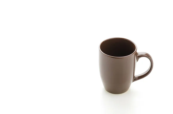 Caneca isolada em branco — Fotografia de Stock