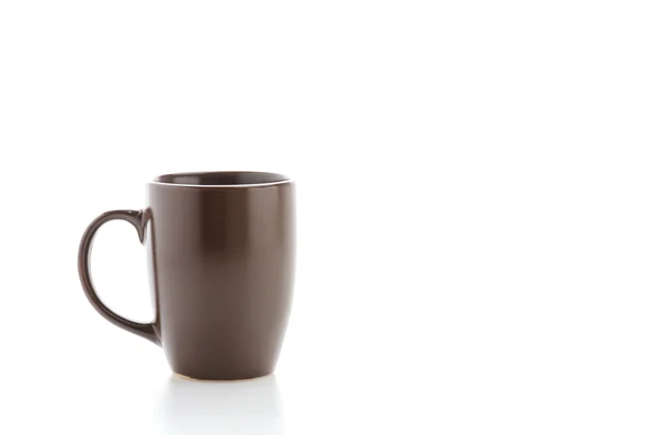 Tasse isoliert auf weiß — Stockfoto