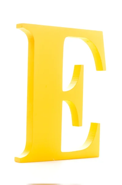 Buchstabe "e" — Stockfoto