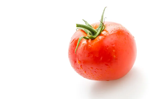 Tomate aislado sobre blanco — Foto de Stock