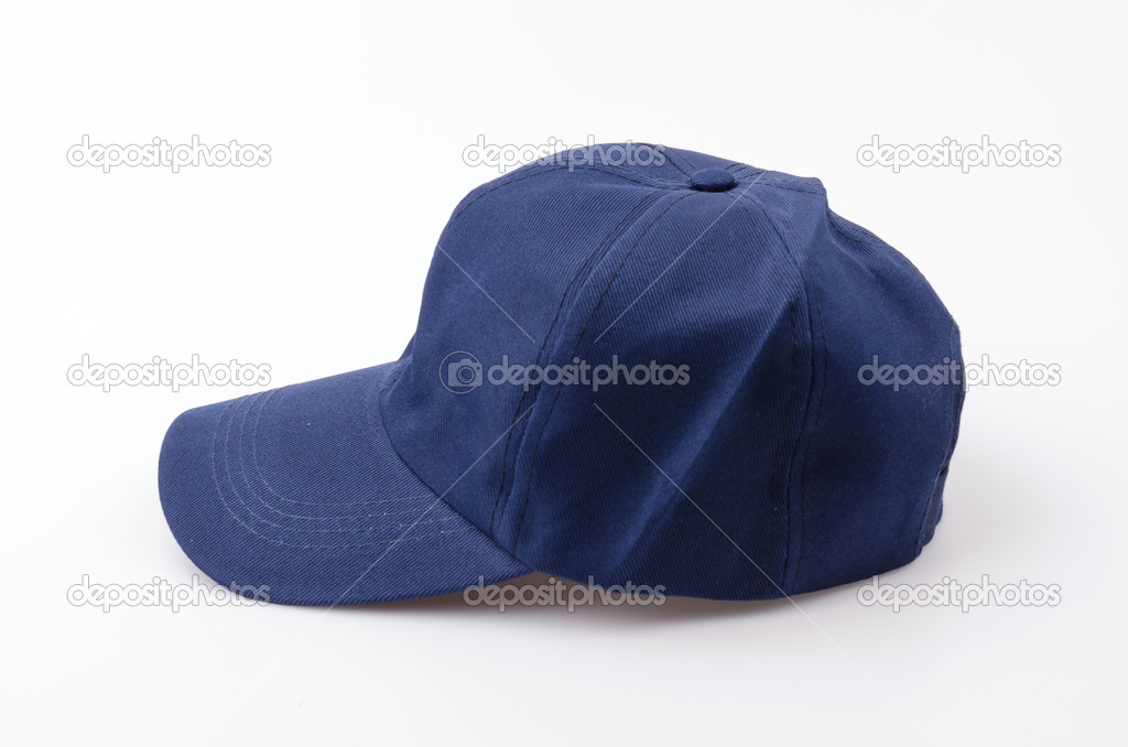 Baseball cap isolated white background