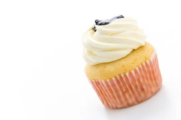 Cupcakes isoleret på hvid baggrund - Stock-foto
