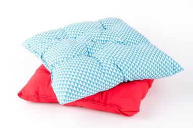 izole yastığın beyaz arka plan