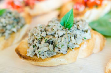 bruschetta.