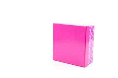 pembe hediye izole kutusu beyaz arka plan