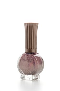 Oje beyaza izole edilmiş.