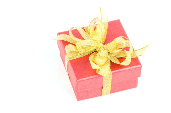 Confezione regalo isolato sfondo bianco — Foto Stock