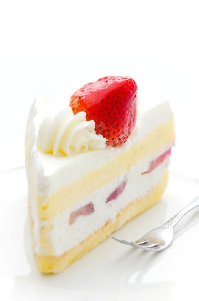 Gâteau aux fraises — Photo