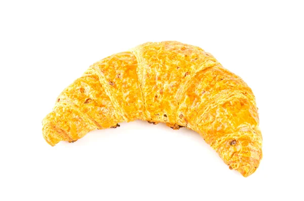 Croissant elszigetelt fehér háttér — Stock Fotó