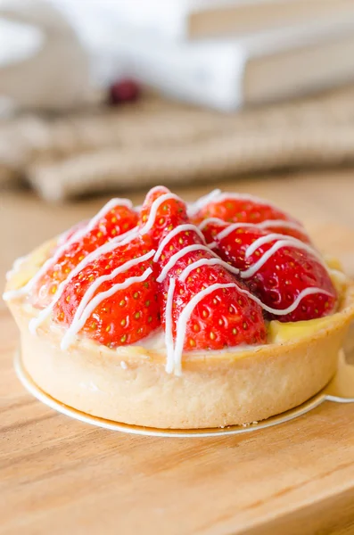 Tarte aux fraises — Photo