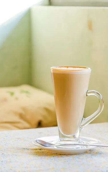 Heißer Kaffee — Stockfoto