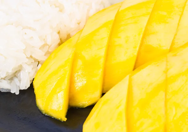 Mango and sticky rice — Stock Photo, Image