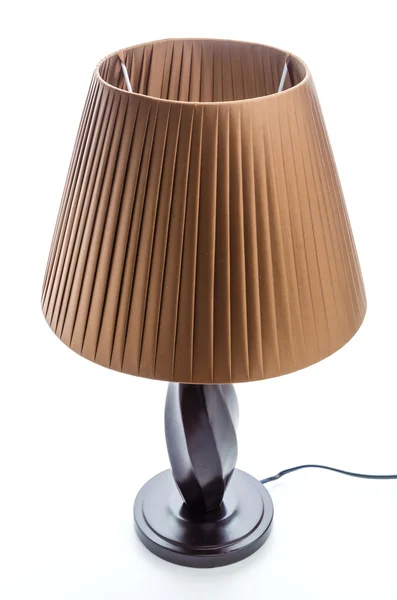 Lámpara de mesa aislada en blanco — Foto de Stock