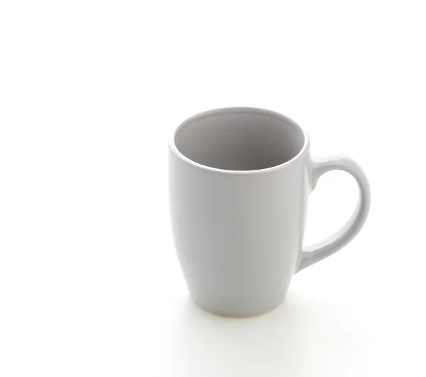 Caneca isolada em branco — Fotografia de Stock