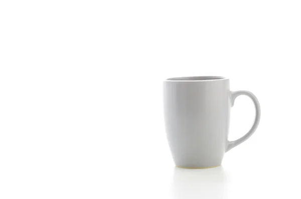 Taza aislada en blanco — Foto de Stock