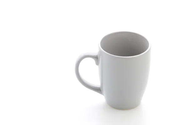 Mug isolé sur blanc — Photo