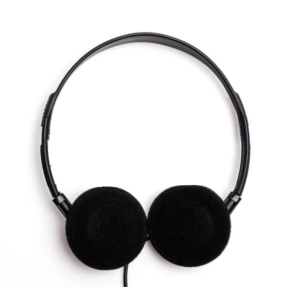 Headphone isolated white background — Stock Photo, Image