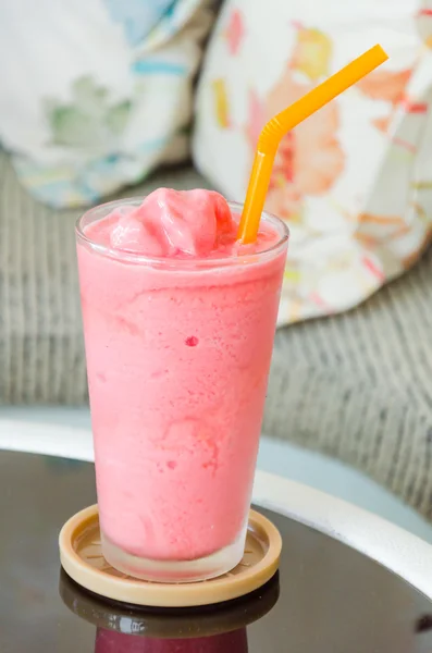 Smoothie de morango — Fotografia de Stock