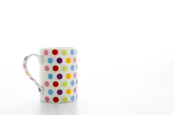 Mug isolated white background — Stock Photo, Image