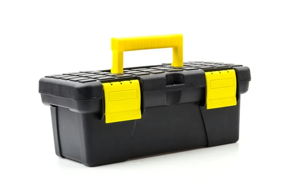 Geïsoleerde Toolbox — Stockfoto