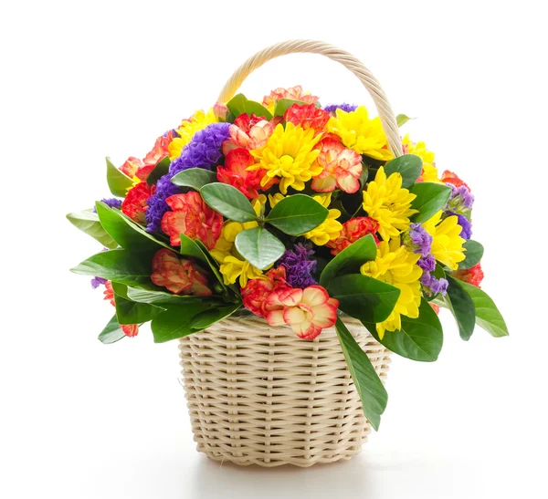 Flower basket — Stock Photo, Image