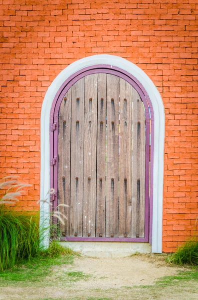 Wood doors — Stock Photo, Image