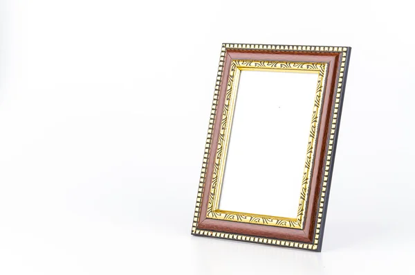 Quadro isolado fundo branco — Fotografia de Stock