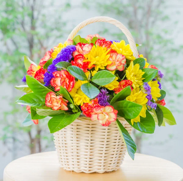 Flower basket — Stock Photo, Image