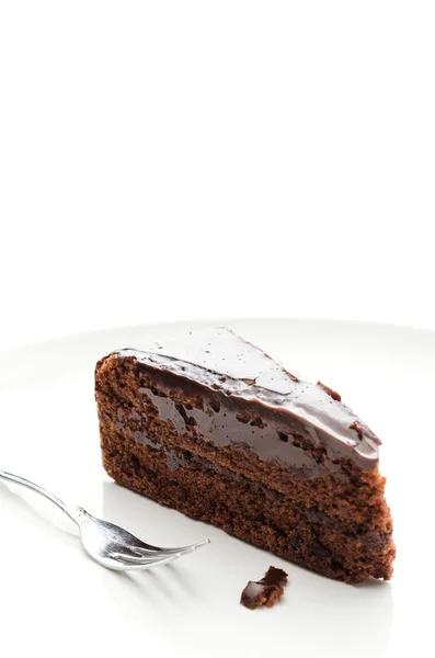 Torta al cioccolato — Foto Stock