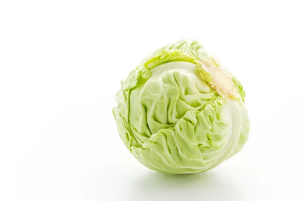 Cabbage isolated on white — Stock Photo, Image