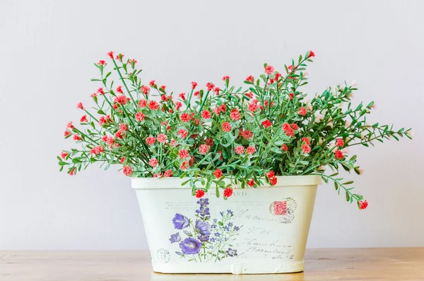 Decoração vaso flor — Fotografia de Stock