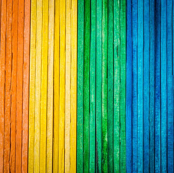 Colorful wood texture background — Stock Photo, Image