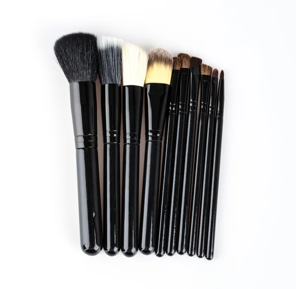 Makeup brush isolated white background — Stock Photo, Image