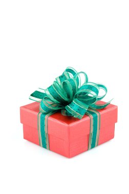 Hediye Kutusu İzole Beyaz Arkaplan