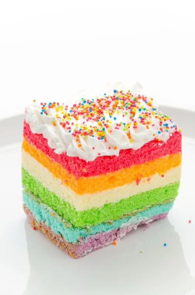 Rainbow cake — Stock Photo, Image