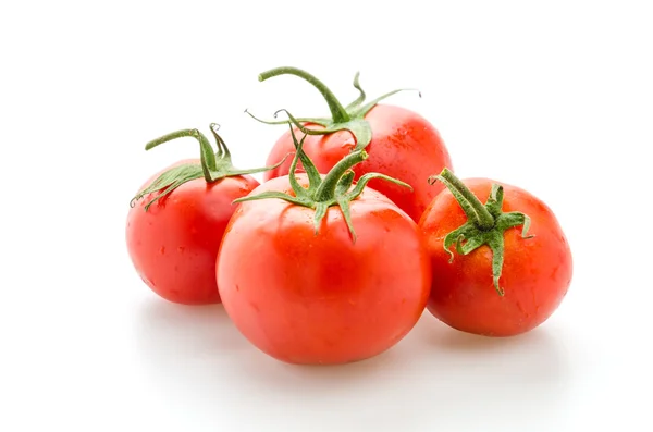 Tomate aislado sobre blanco — Foto de Stock